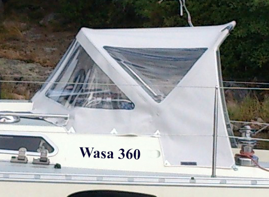Wasa 360 sprayhood CB Marine